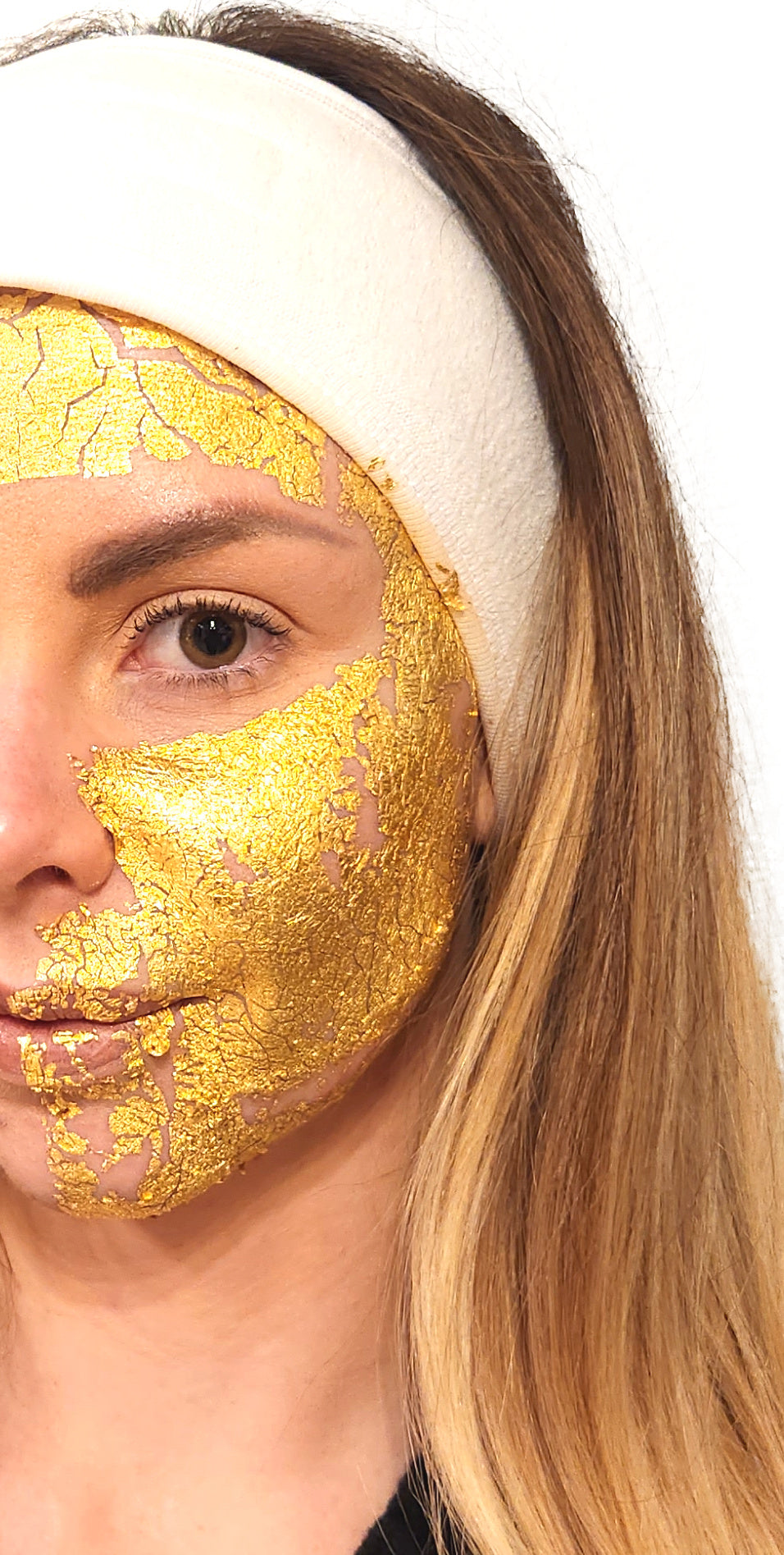 Maschera in Foglie Oro 24K